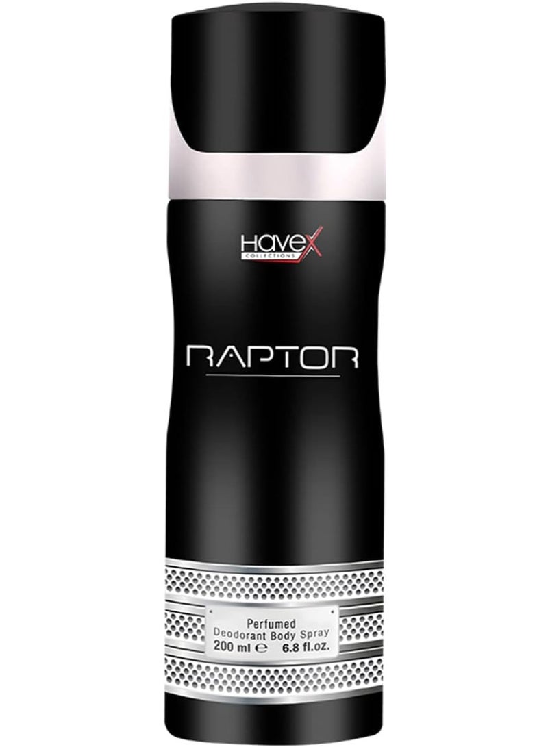 هافكس مجموعة هدايا هافكس كوليكشن رابتور للرجال - عطر 100 مل + بخاخ للجسم 200 مل - عطر للرجال - Image 3